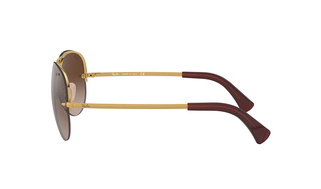 RayBan 3449 Polarized Sunglasses for Men & Women - UV Protection, Classic Aviator Style - Perfect for Driving, Outdoor Sports & Fashion