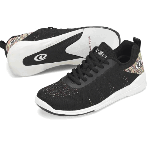 Dexter Women's Delila Black Bowling Shoes - Comfortable & Lightweight for League Play & Casual Bowling