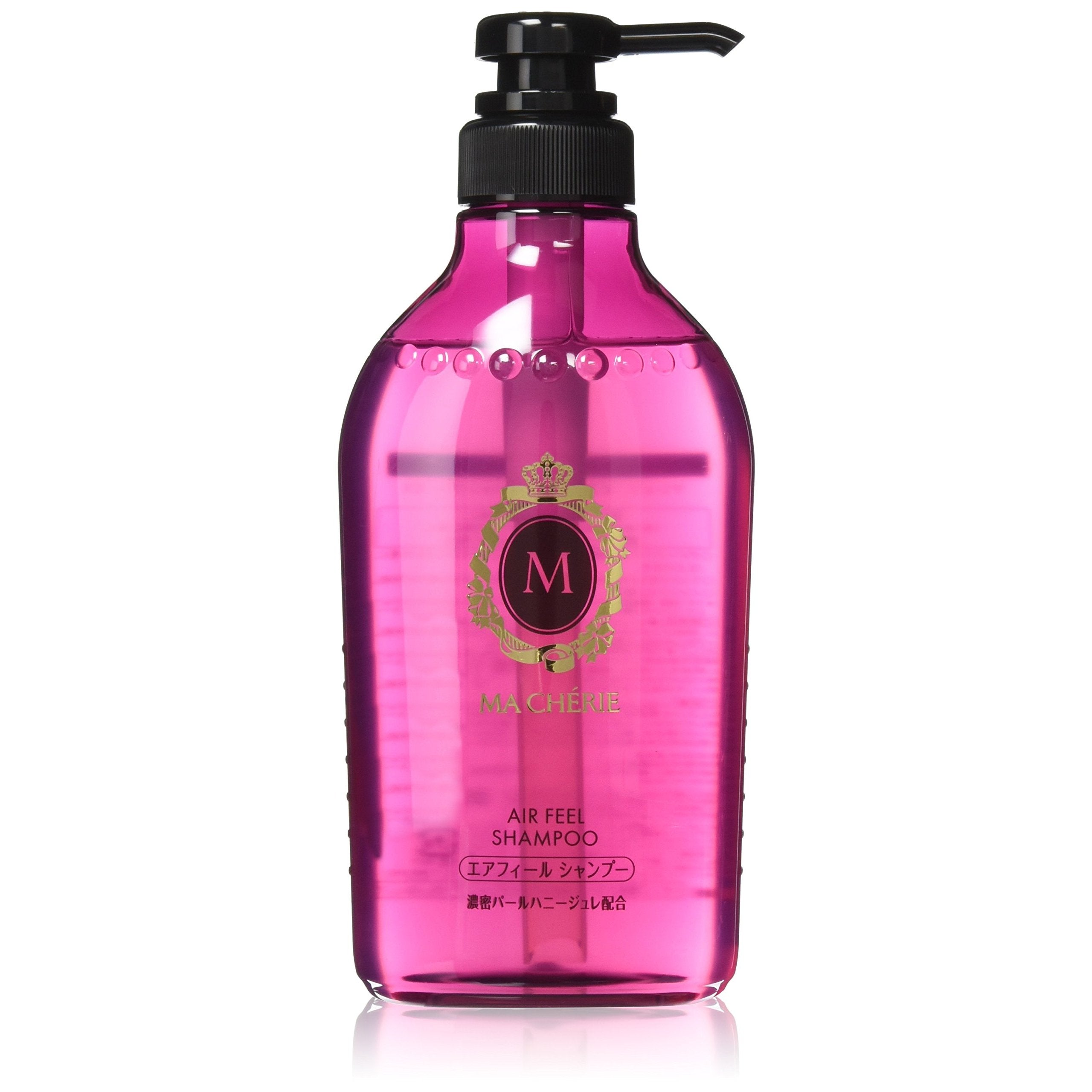Ma Cherie Air Feel Shampoo for Damaged Hair Repair - 450ml Moisturizing & Volumizing Hair Care - Perfect for Dry, Frizzy & Color-Treated Hair at Home or Salon