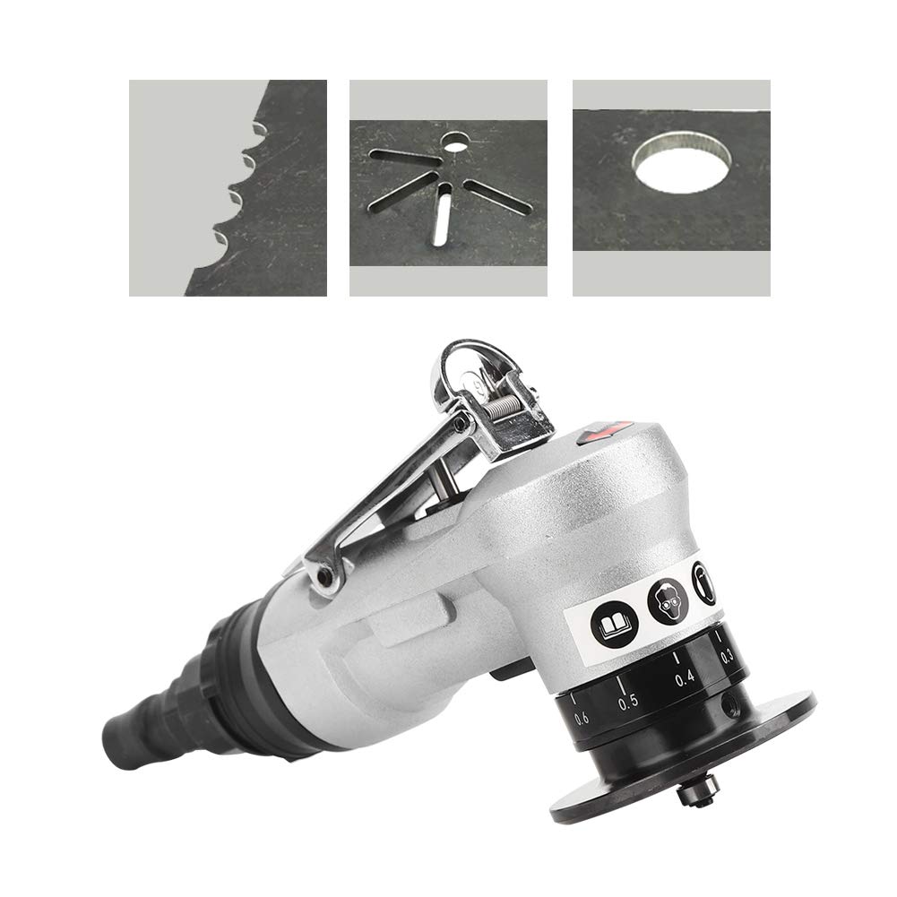 45° Lightweight Portable Handheld Pneumatic Chamfering Machine - 30000 RPM Mini Elbow Arc Burr Trimmer with US Plug for Metal, Wood & Plastic Deburring - Perfect for DIY, Metalworking & Craft Projects