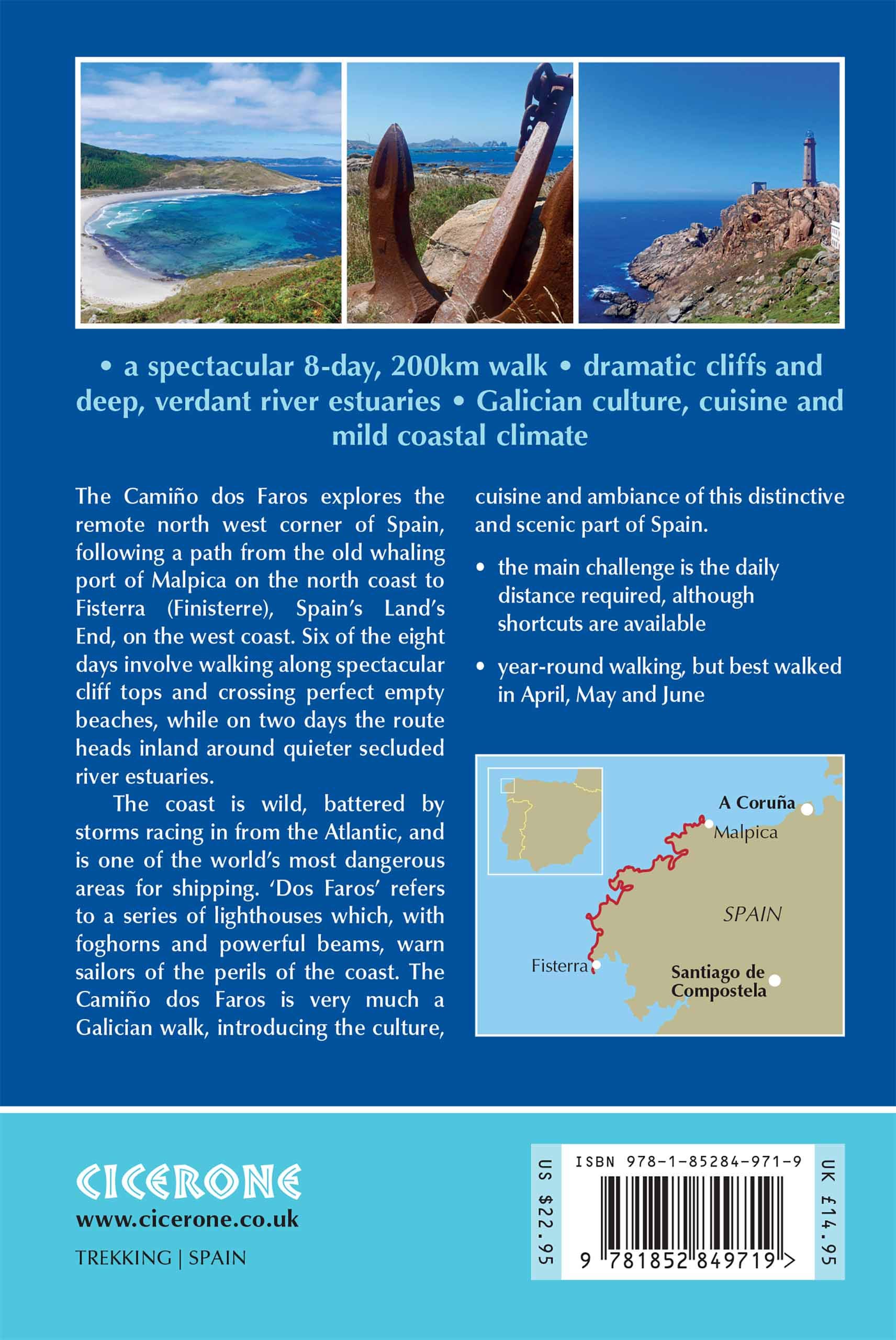 Walking the Camino dos Faros: The Ultimate Guide to Spain's Galician Coast Lighthouse Trail | Cicerone Walking Guide | Perfect for Hiking Enthusiasts & Travelers Exploring Northern Spain