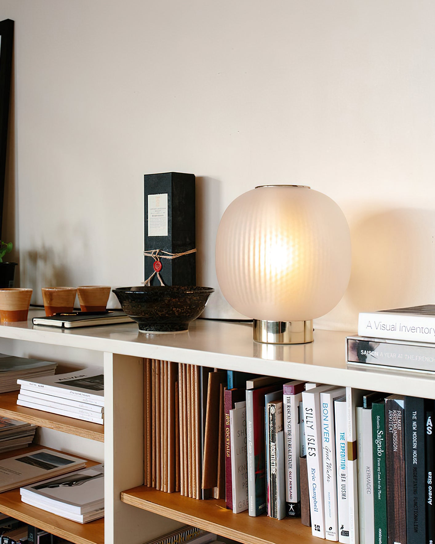 Bloom Glass Table Lamp - Modern & Elegant Home Decor for Bedroom, Living Room, Office | Soft Ambient Lighting for Reading & Relaxation