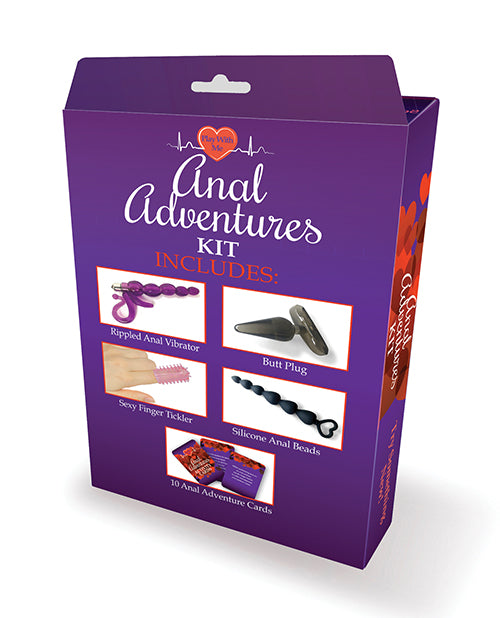 Anal Adventures Kit - Premium Adult Pleasure Set for Couples & Solo Play - Enhance Intimacy & Explore Sensations in the Bedroom