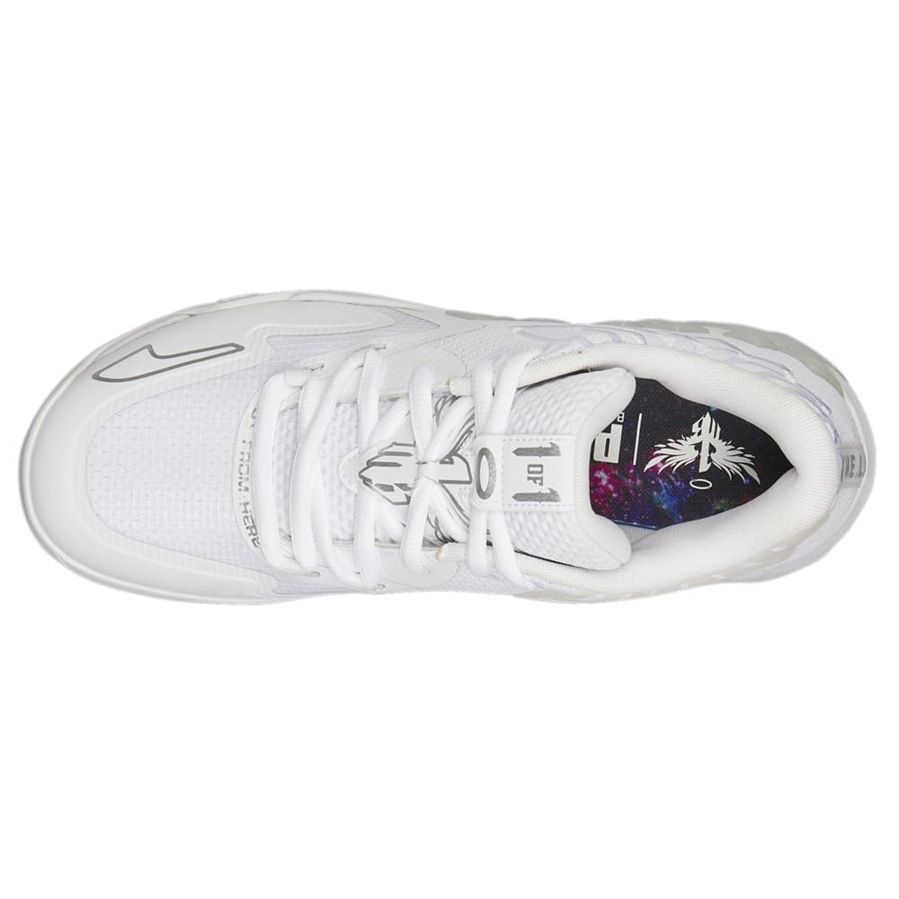 PUMA Women's MB.01 Low Basketball Shoes - White | Lightweight & Breathable for Court Performance & Casual Wear