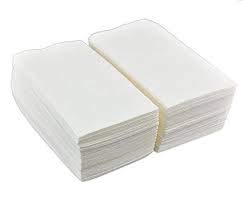 Premium Disposable Cloth-Like Paper Hand Towels - Ultra Soft & Highly Absorbent Air-Laid Tissue for Kitchen, Bathroom, Parties & Events - White Guest Towels (100 Count) - Perfect for Home, Office & Hospitality Use