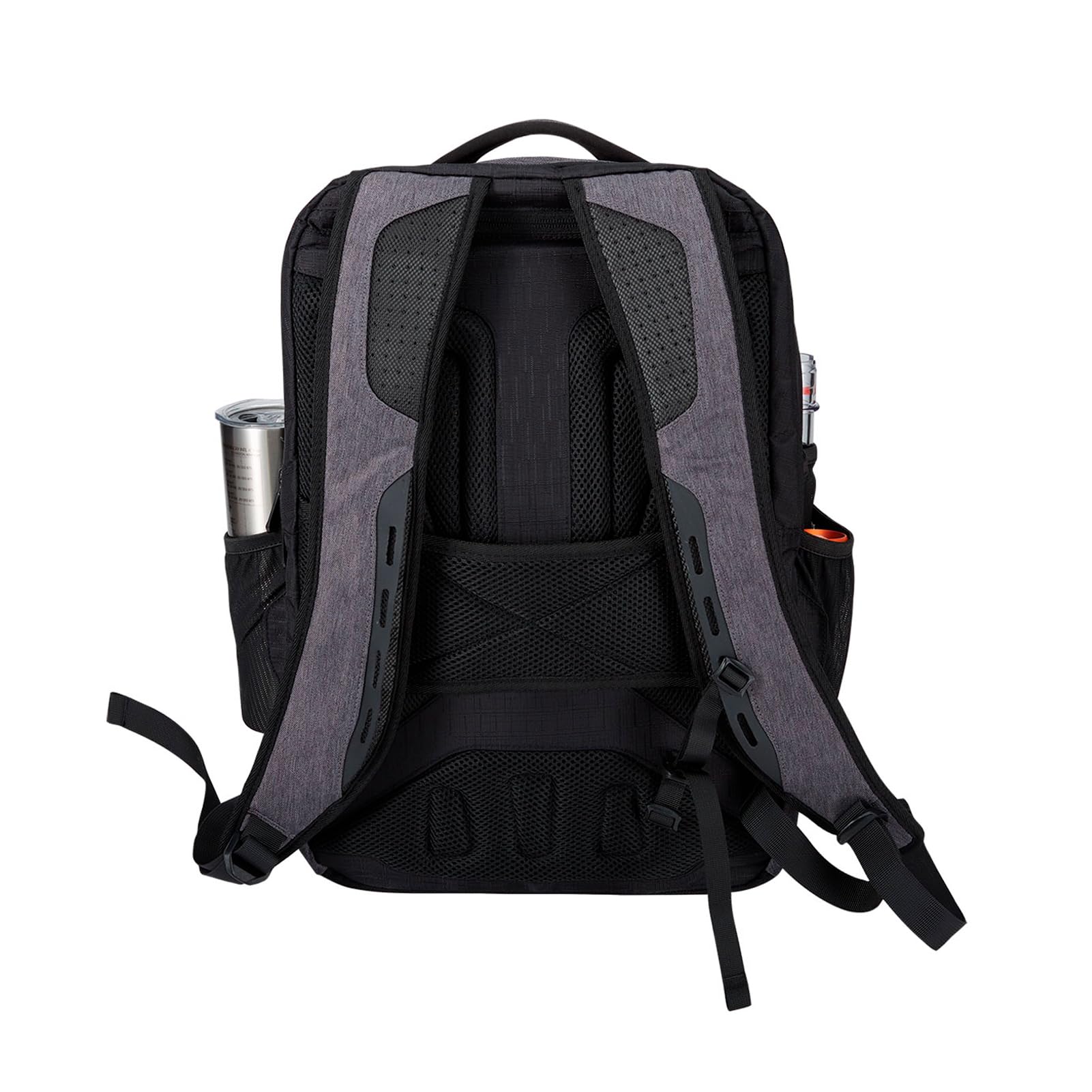 Flight Outfitters Aviator Spacious Durable Comfortable Padded Carry On Travel Backpack with Multiple Pockets for Men & Women, Black/Gray - Perfect for Air Travel, Business Trips & Outdoor Adventures