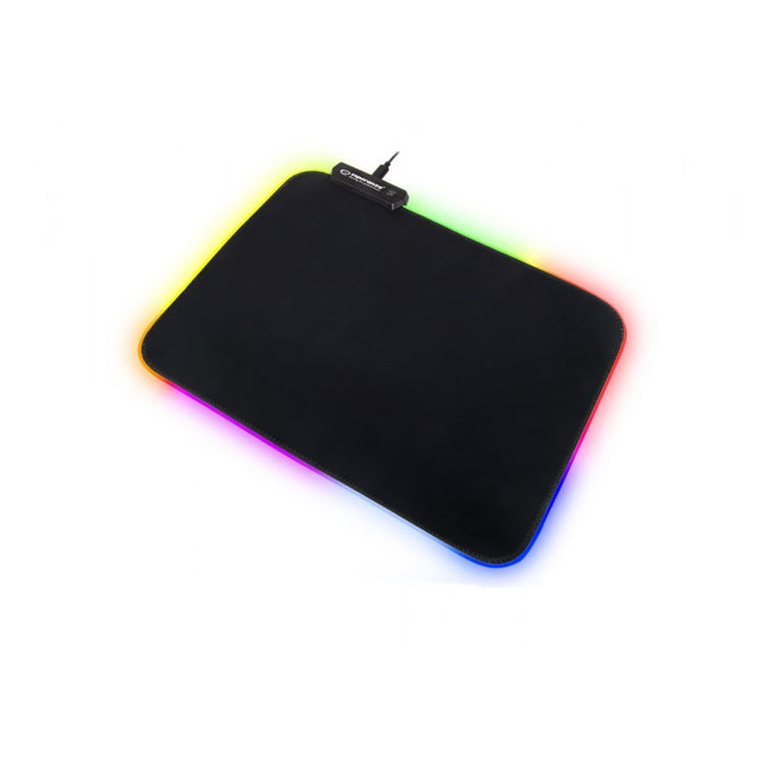 Esperanza EGP105 Gaming Mouse Pad - Large Non-Slip Rubber Base Mousepad for PC, Laptop, Office & Gaming - Perfect for FPS, MOBA, RTS Games and Workstations (Black)