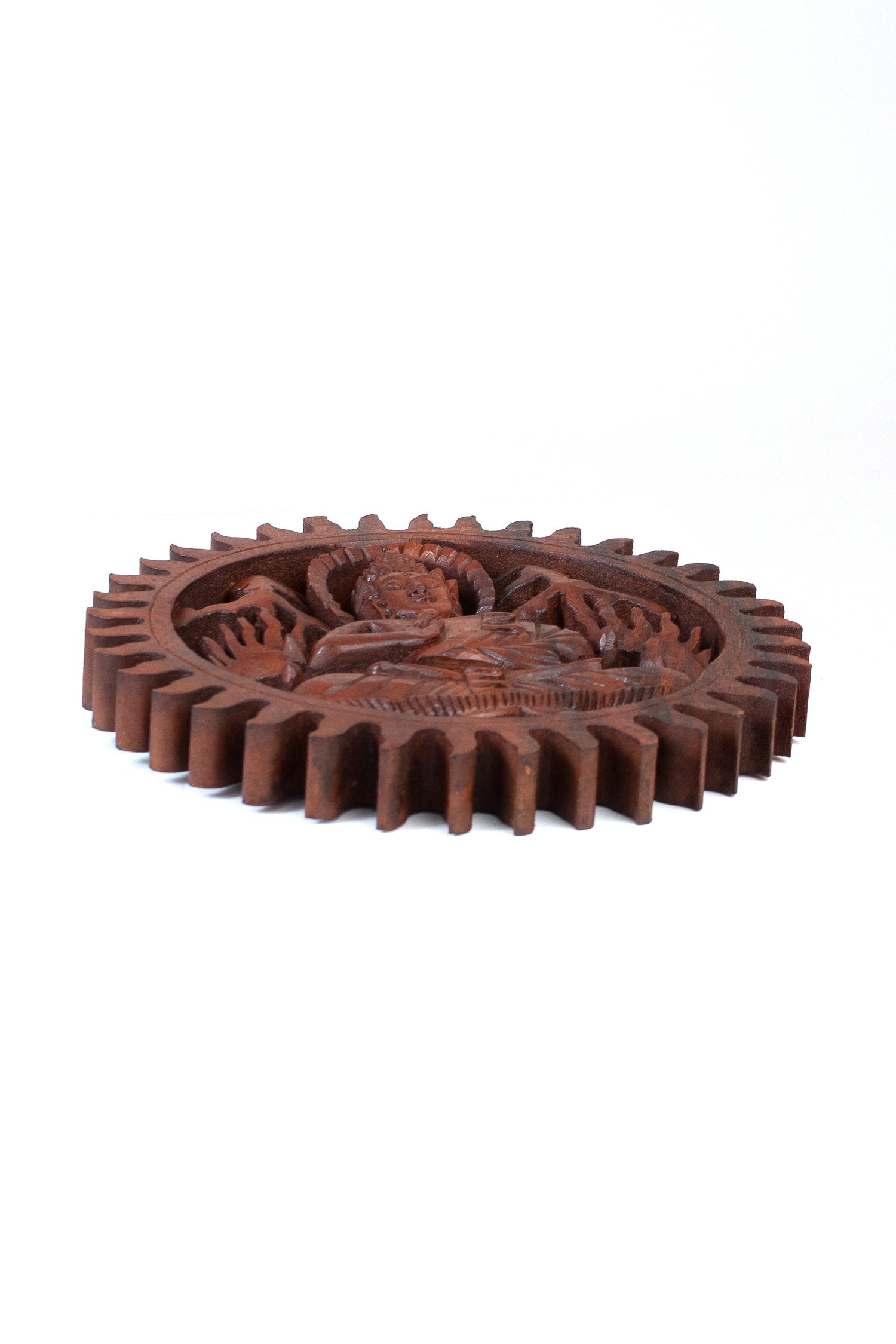 Hand Carved Wooden Wall Hanging Decor - Authentic Balinese Art for Home & Office Decoration | Perfect for Living Room, Bedroom, or Meditation Space