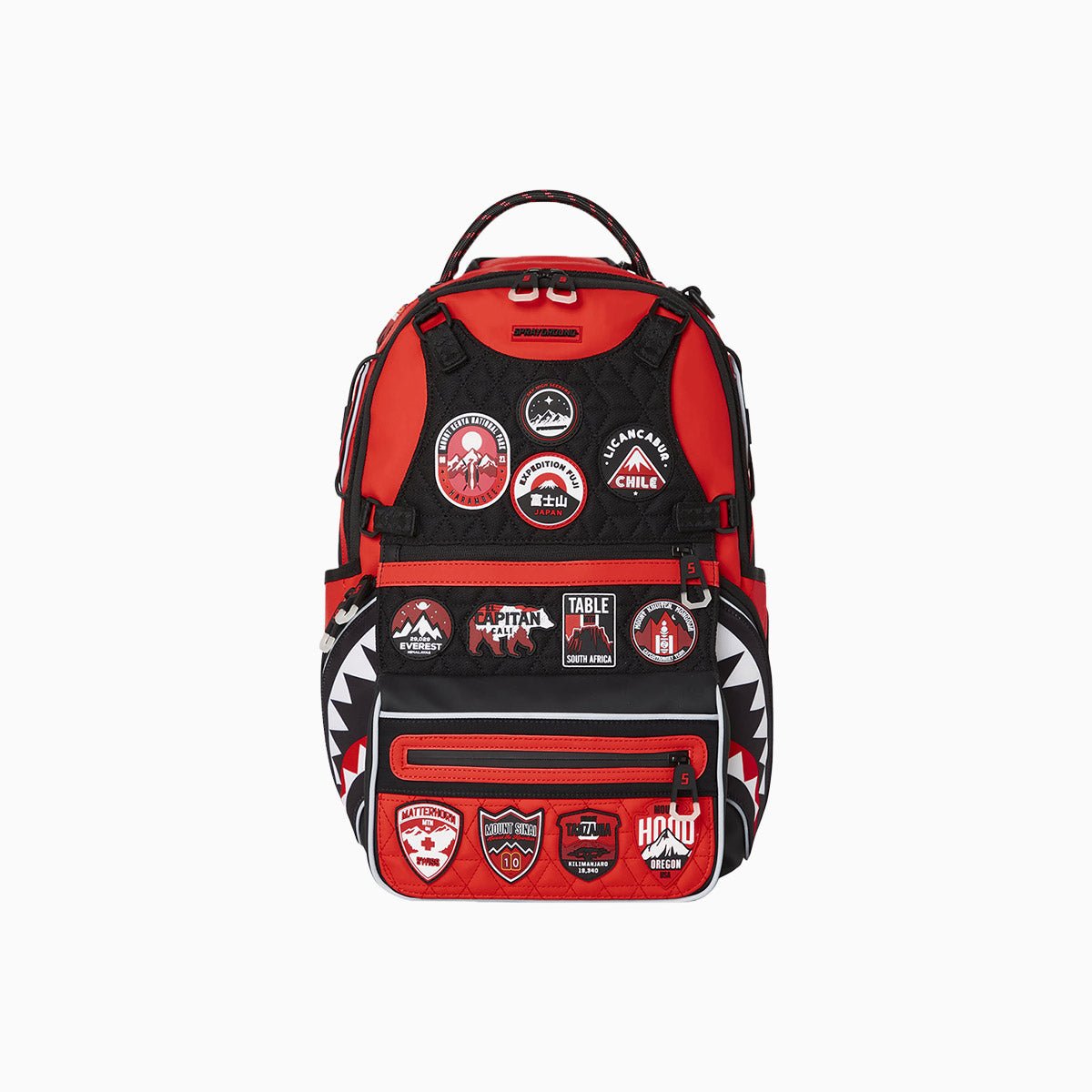 Expedition Red Backpack - Waterproof Hiking Daypack for Men & Women - Durable Travel Backpack for Outdoor Adventures, Camping, and Daily Commute