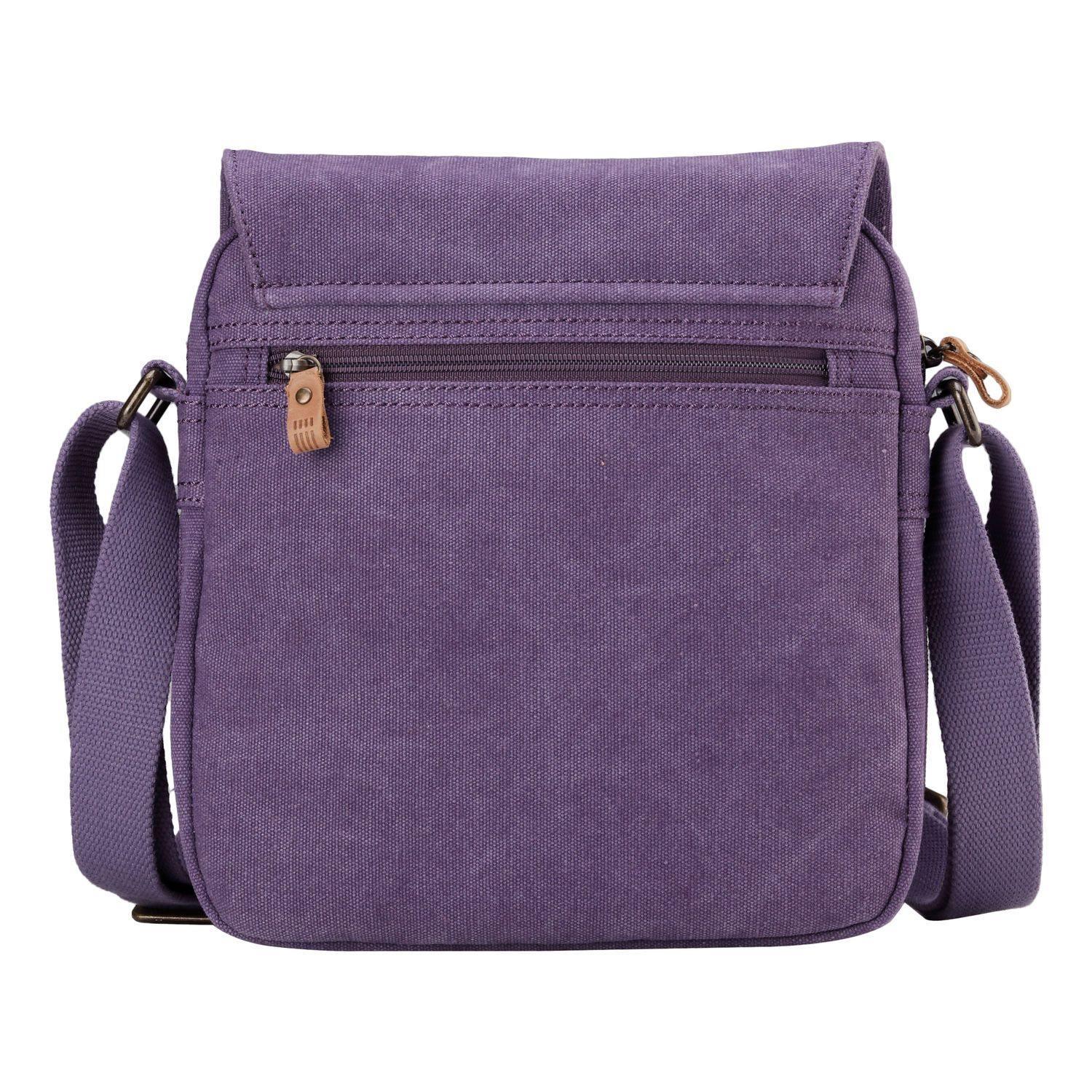 Troop London Classic Canvas Crossbody Bag for Men & Women - Stylish & Durable Messenger Bag for Travel, Work & Everyday Use