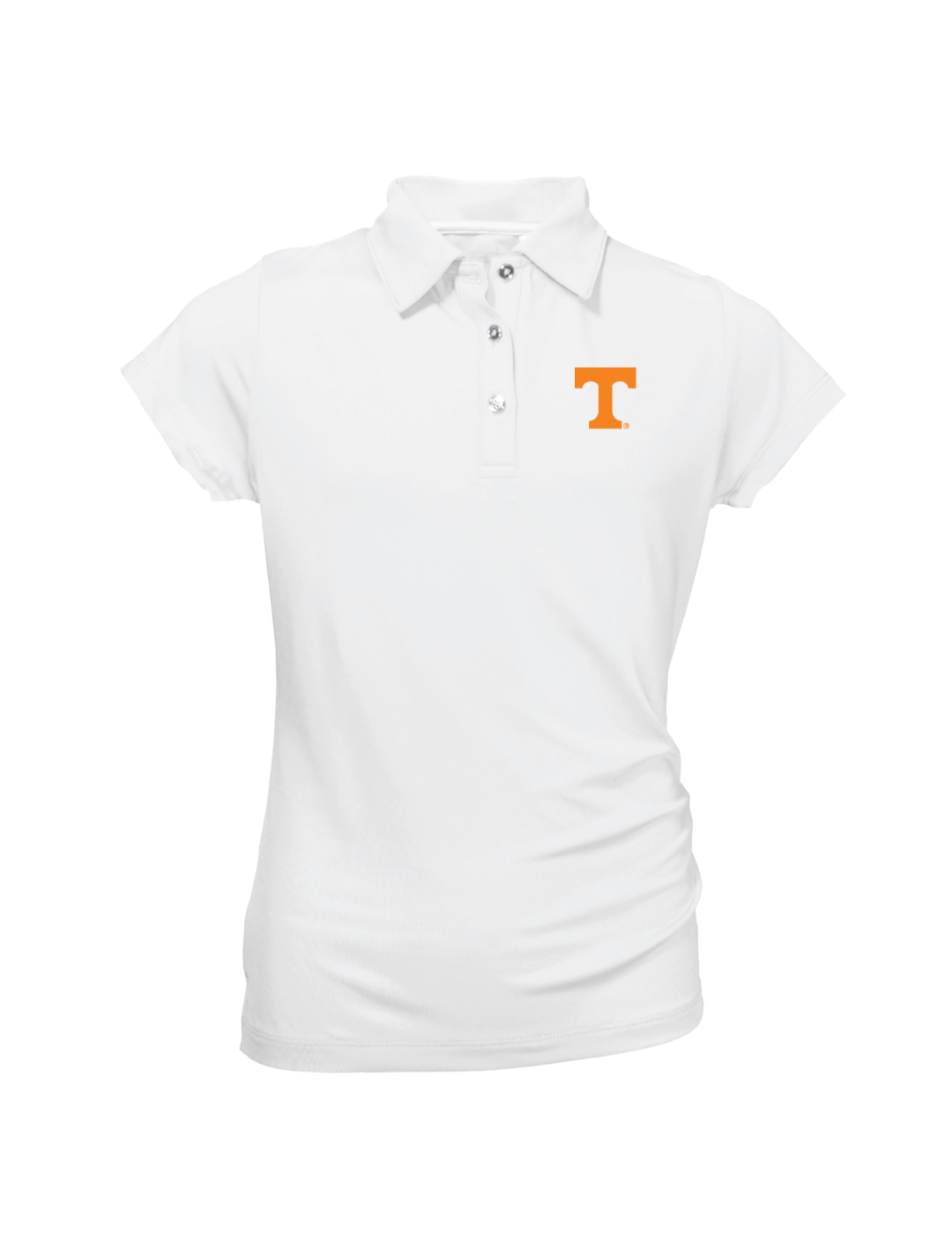 Tennessee Volunteers Youth Girls' Polo Shirt - Official NCAA Licensed Apparel for School Spirit & Game Day Outfits - Perfect for Sports Events, Cheerleading, and Fan Wear