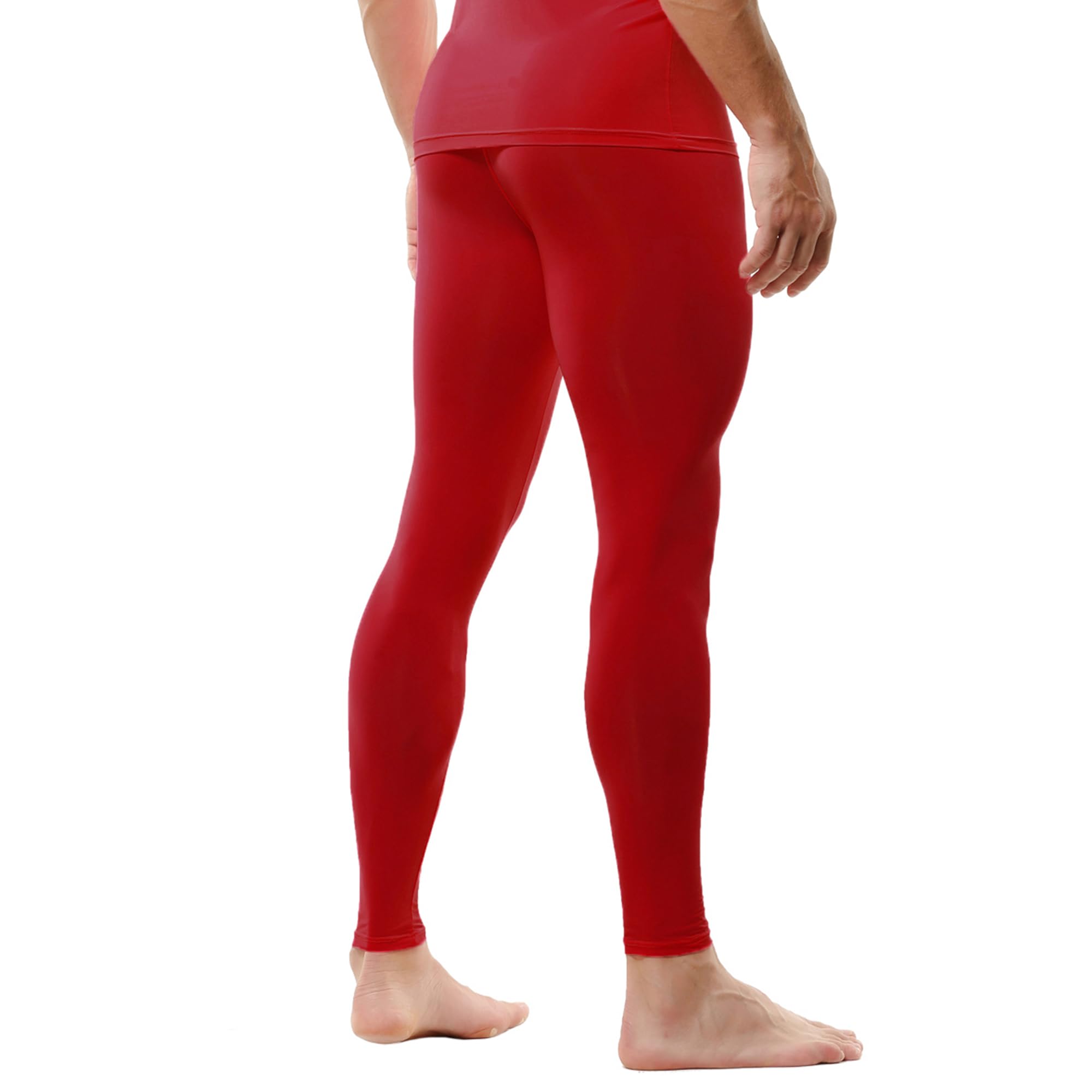 Men's Compression Long Pants - Skinny Sports Trousers for Workout, Fitness & Gym - Moisture-Wicking Leggings for Running, Yoga & Training