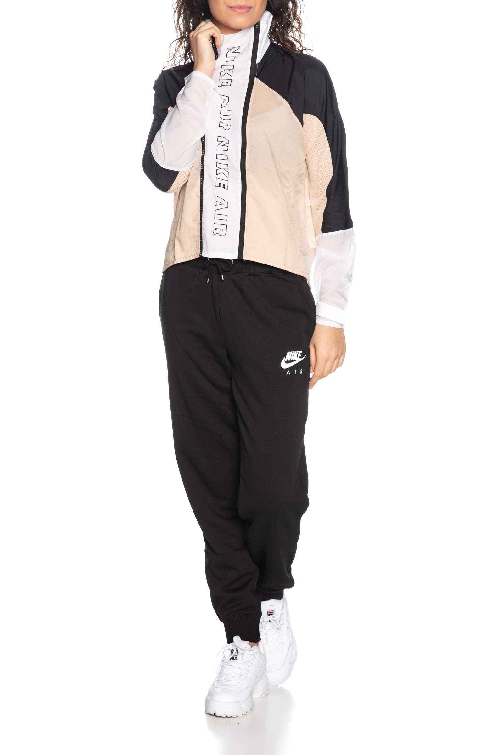Nike Air Jacket Women's Windbreaker Lightweight Water-Resistant CJ1874-010 - Perfect for Running, Hiking & Outdoor Activities