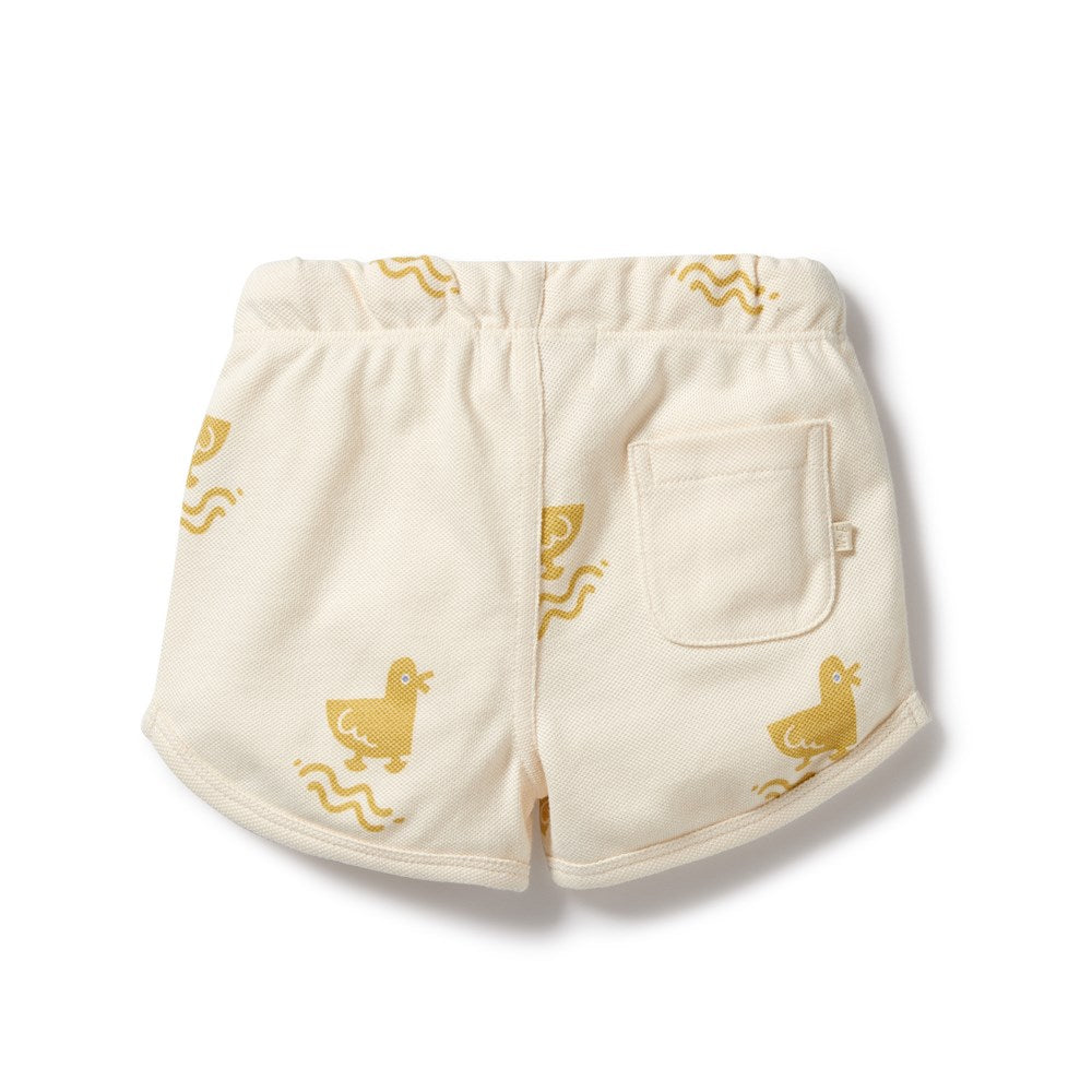 Organic Duck-Shaped Shorts for Women - Comfortable Cotton Casual Wear for Summer, Beach, and Lounge