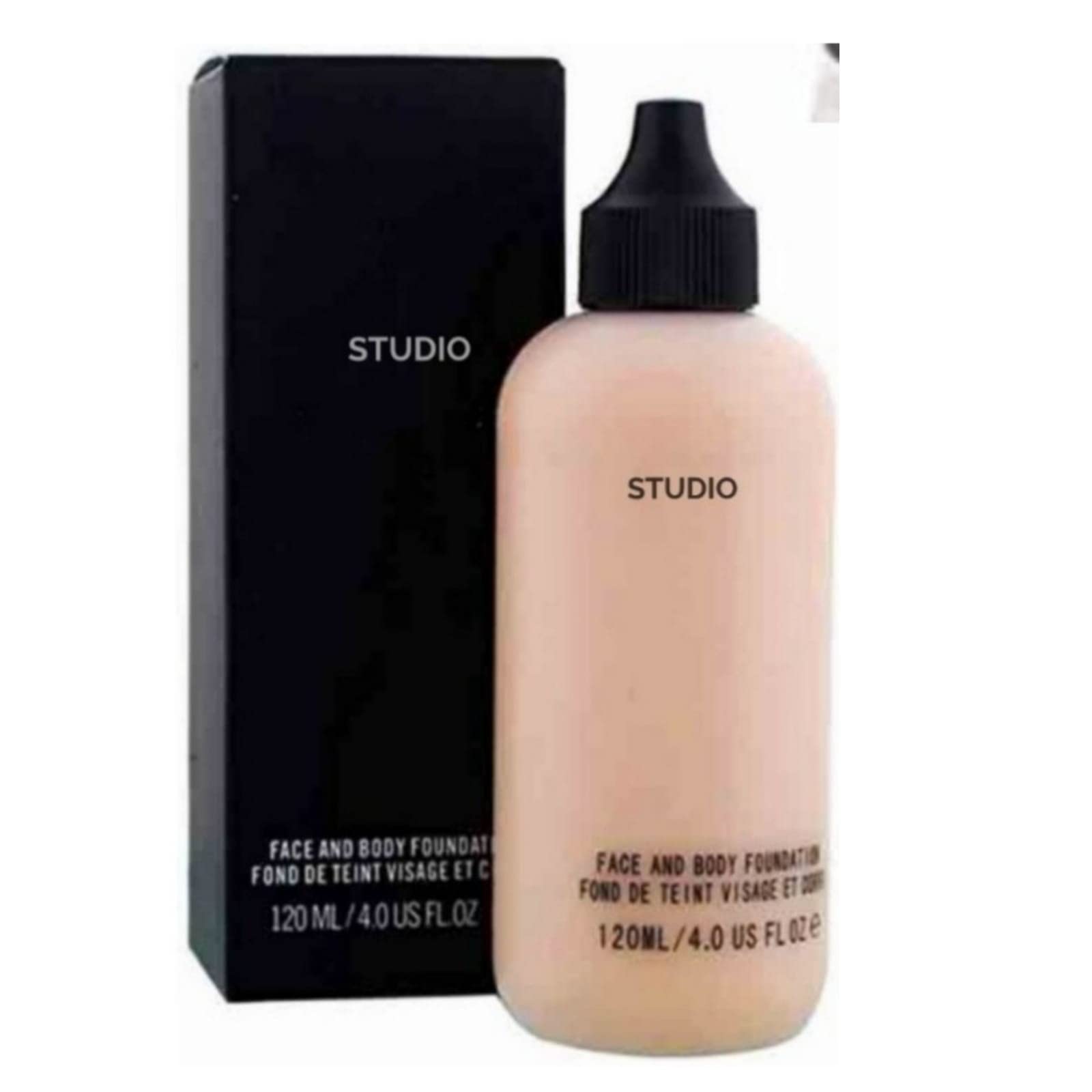 Glomic Professional Makeup Kit - Full Coverage Face & Body Foundation 120ml for All Skin Tones | Flawless Makeup for Daily Wear, Special Occasions & Photo Shoots