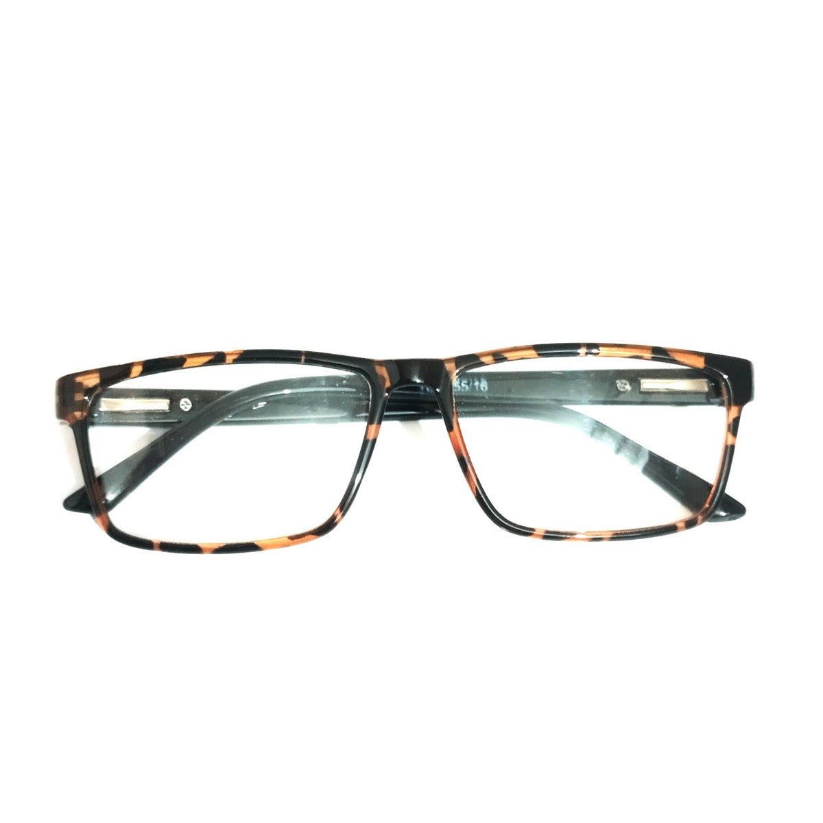 Tortoiseshell Classic Rectangular Progressive Multifocal Eyeglasses for Reading & Computer Use - Stylish Prescription Glasses for Men & Women