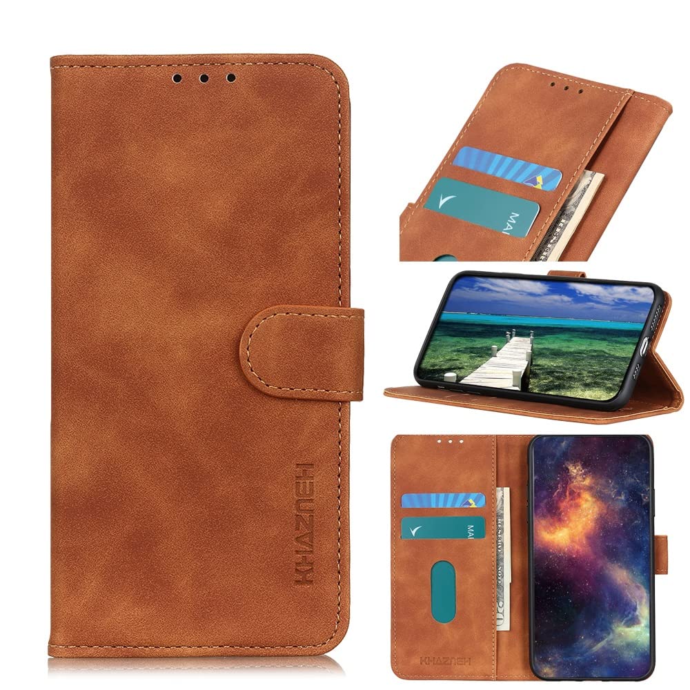 Premium PU Leather Flip Phone Case with Card Slot Holder for Oppo Realme GT Neo3 - Shockproof Full Body Protection & Magnetic Closure | Perfect for Daily Use, Travel, and Business Meetings