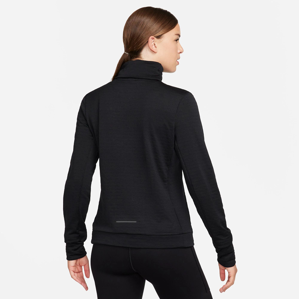 Nike Therma FIT Swift Element Turtleneck for Women - Thermal Long Sleeve Mock Neck Top for Running, Yoga & Winter Workouts