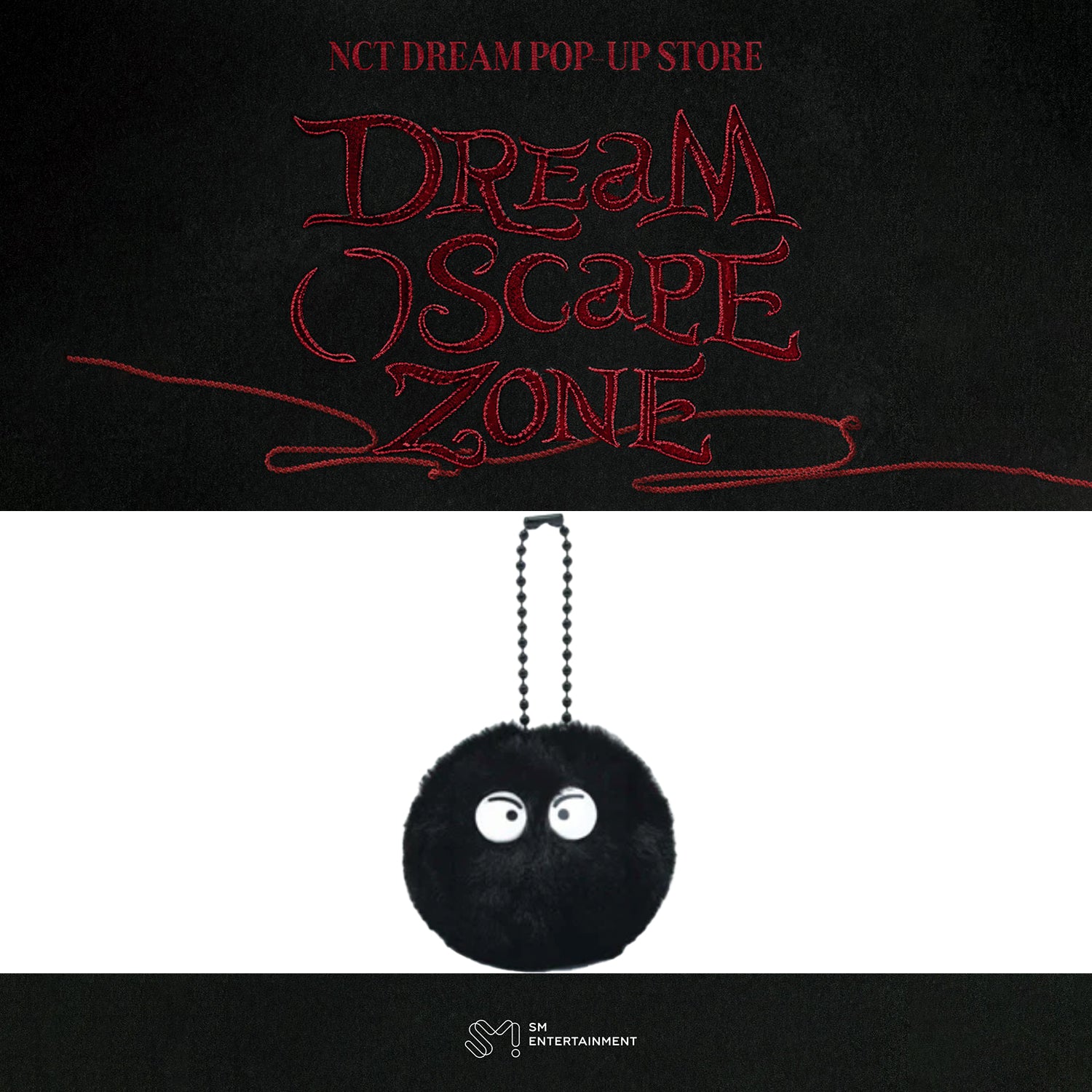 NCT DREAM 2024 Official Merchandise - Dirty Smooth Danji Keyring Keychain 'DREAM( )SCAPE' Kpop Collectible Gift for Fans | Perfect for Backpacks, Keys & Kpop Collections