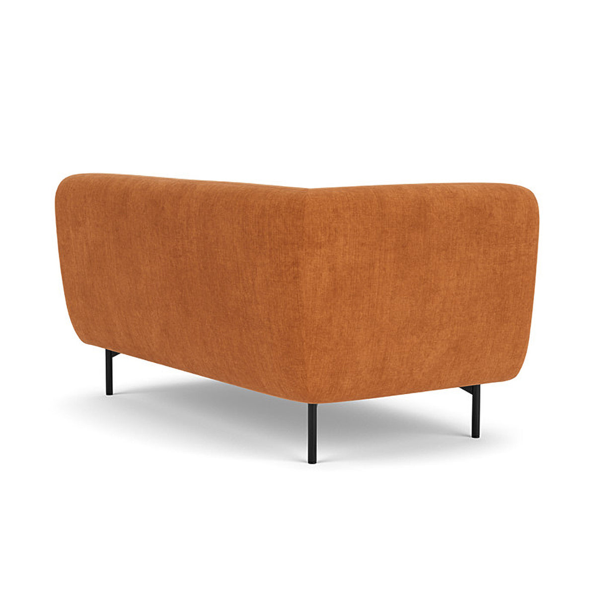 Alfred Fabric Left 2 Seater Modular Sofa - Modern L-Shaped Sectional Couch for Living Room, Lounge & Small Spaces - Comfortable & Stylish Home Furniture