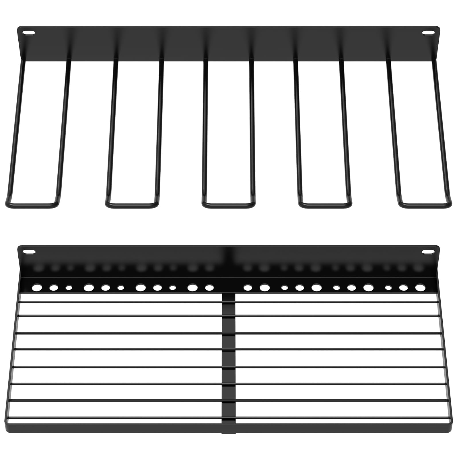 Heavy Duty Wall Mounted Metal Power Tool Storage Rack - Organizer Holder for Drills & Electric Tools - Perfect for Garage, Workshop, Shed & Studio Organization
