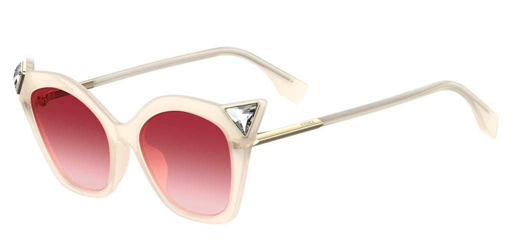 FENDI FF 0357/G/S 40G 5220 Sunglasses for Women - Luxury Designer Shades with UV Protection - Perfect for Beach, Driving & Fashion Outfits