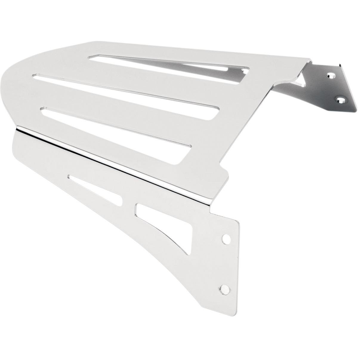 Cobra Sissy Bar Luggage Rack for Harley Davidson Motorcycles - Heavy Duty Chrome Steel Rear Rack (Model 02-3606) | Perfect for Long Distance Rides & Touring Accessories