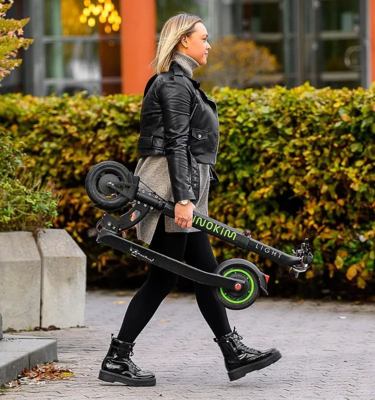 Inokim Light2 Electric Scooter - Foldable, Lightweight & Portable for Urban Commuting & Short Trips - Perfect for Adults & Teens