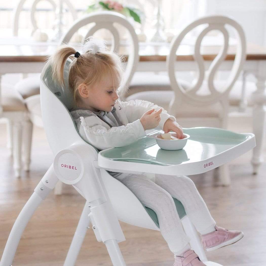 Oribel Cocoon 3-Stage Convertible High Chair for Babies & Toddlers - Adjustable, Space-Saving, Modern Design for Dining, Feeding & Playtime
