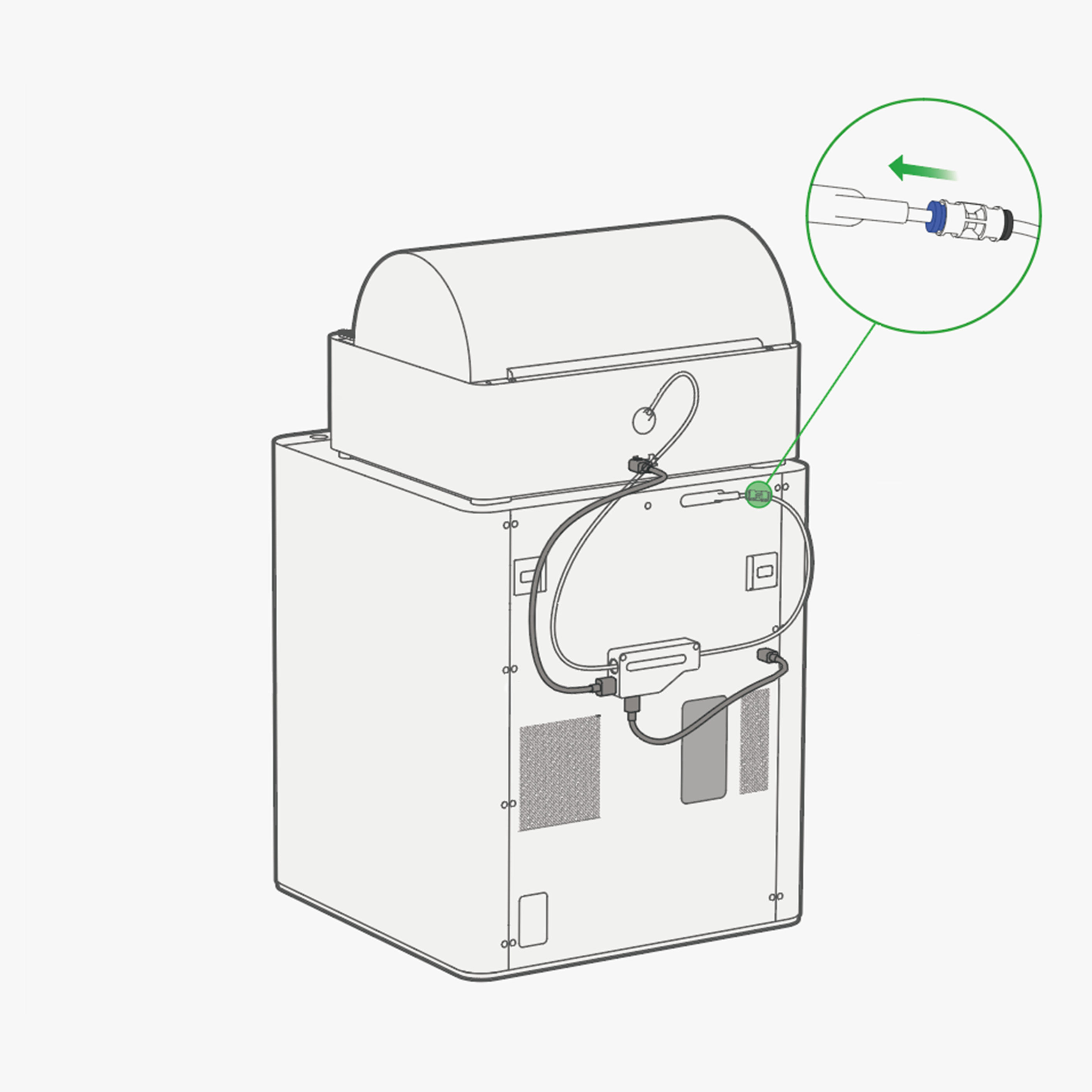 Bambu Lab PTFE Tube Coupler - High-Quality 3D Printer Accessory for Filament Feeding & Extrusion | Perfect for Creality, Ender 3, Prusa & More | Home & Professional 3D Printing Use