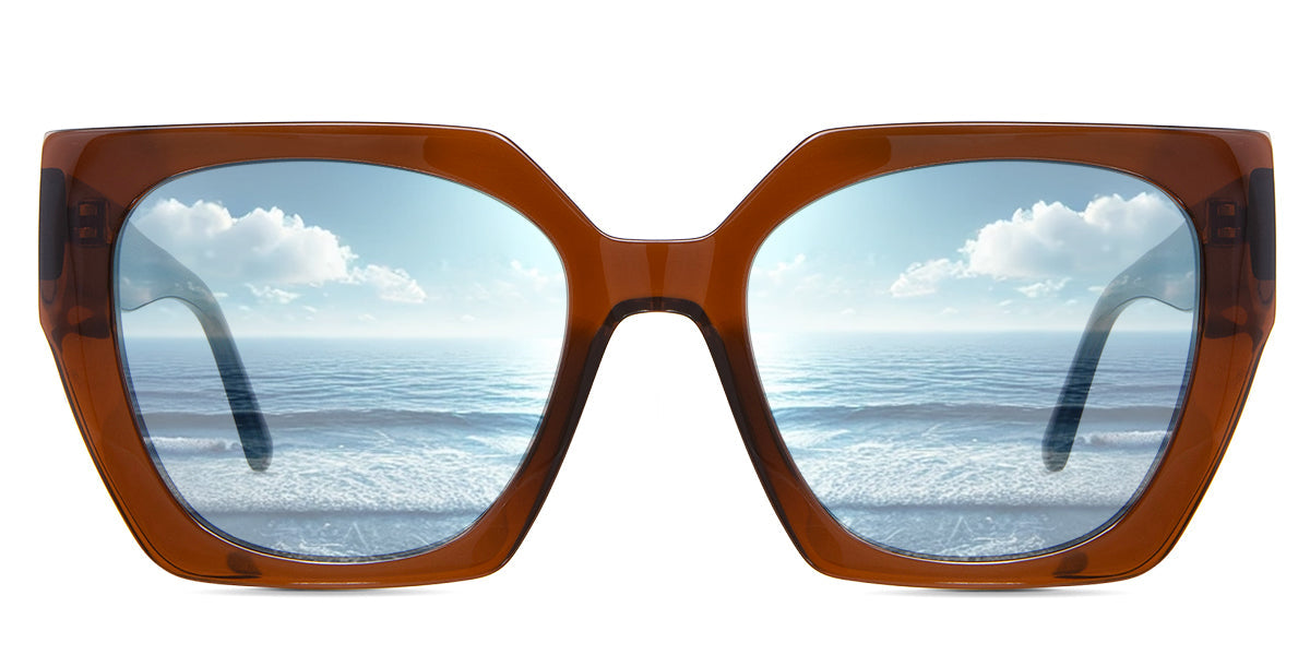 Lenor Women's Prescription Tinted Glasses - Stylish & UV Protection for Daily Wear, Reading, and Outdoor Activities