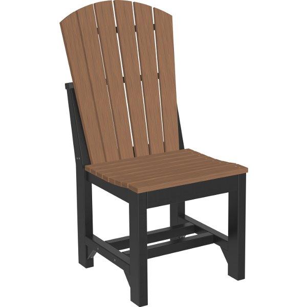 Adirondack Bar Height Side Chair - Sturdy Wooden Bar Stool for Kitchen Island, Pub & Outdoor Patio - Comfortable Counter Height Seating for Dining & Entertaining