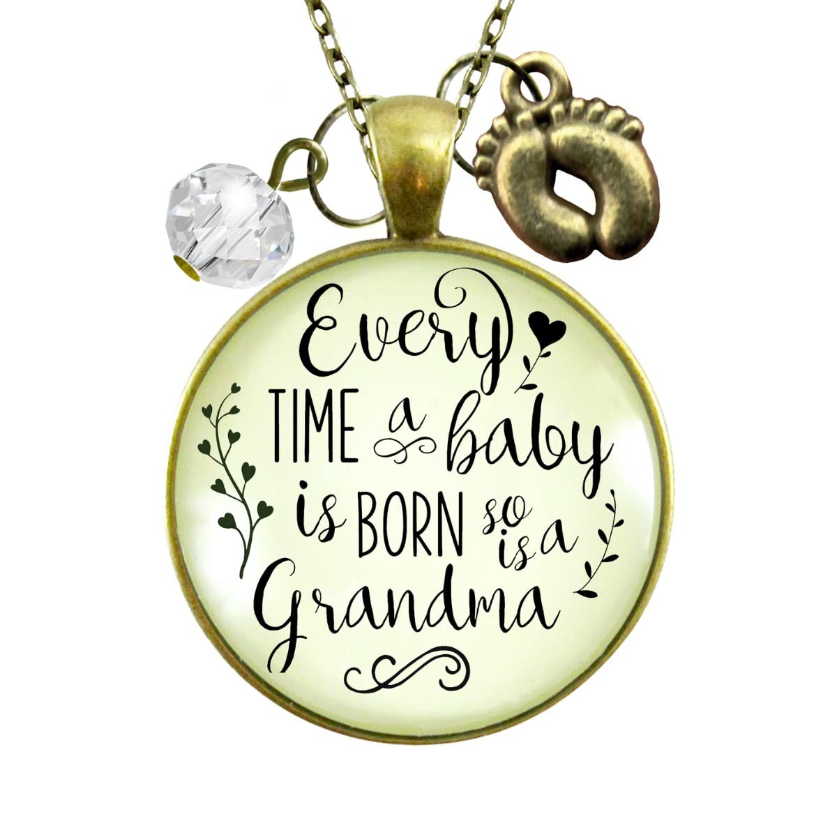 Grandma Necklace for Pregnancy Announcement - 24