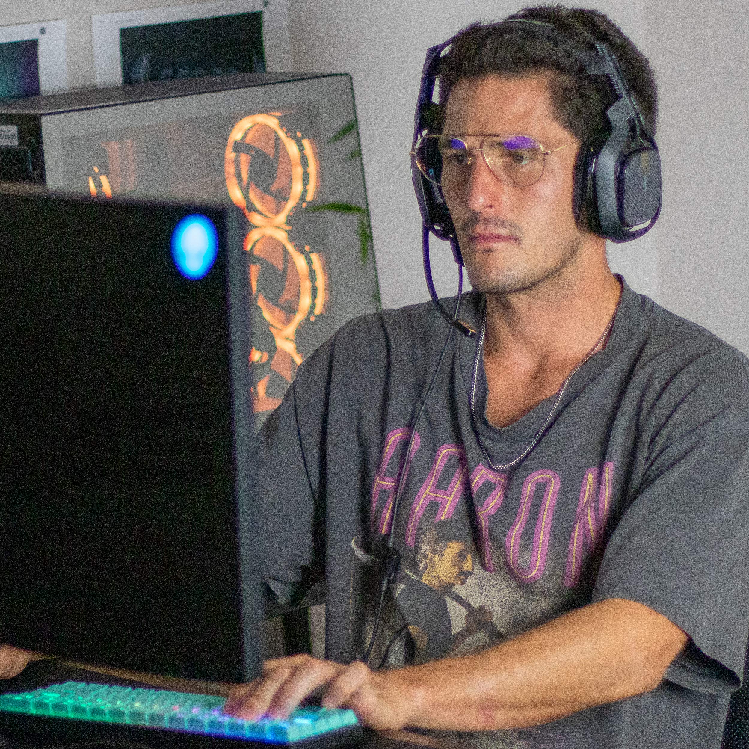 Blue Light Blocking Glasses for Computer & Gaming - Anti Headache, Eyestrain & Fatigue Relief - Neen Williams Style Glasses for Work, Study & Screen Time