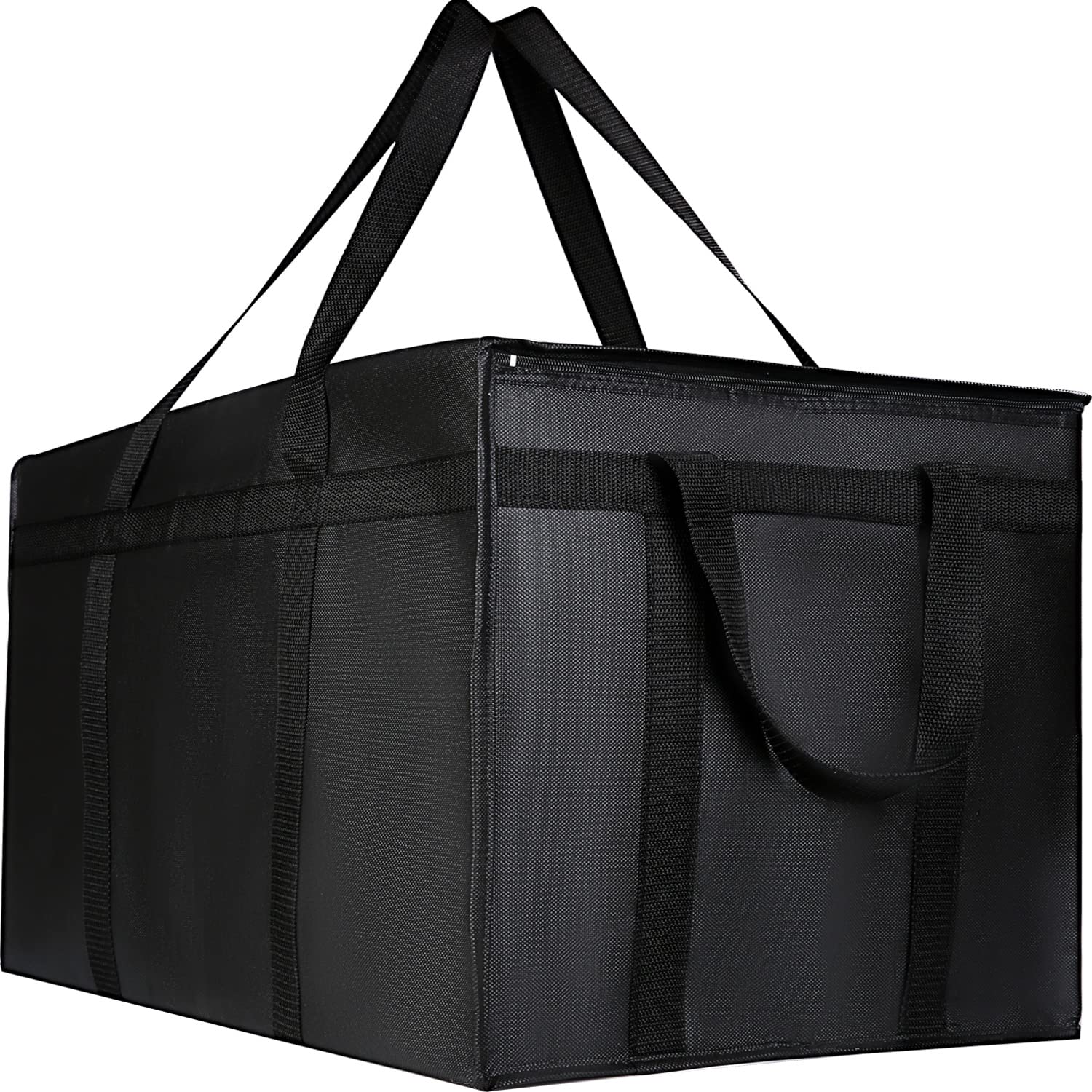 Musbus Extra Large 2 Pack Insulated Food Delivery Bags - Keep Meals Warm or Cold, Perfect for DoorDash, Catering, Grocery Shopping, and Outdoor Picnics
