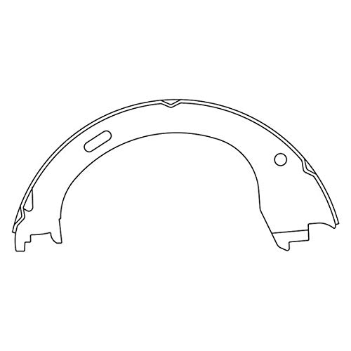 Centric 111.09610 Parking Brake Shoe Set - Premium Quality Replacement Brake Shoes for Cars, Trucks & SUVs - Perfect for Parking Brake System Repair & Maintenance