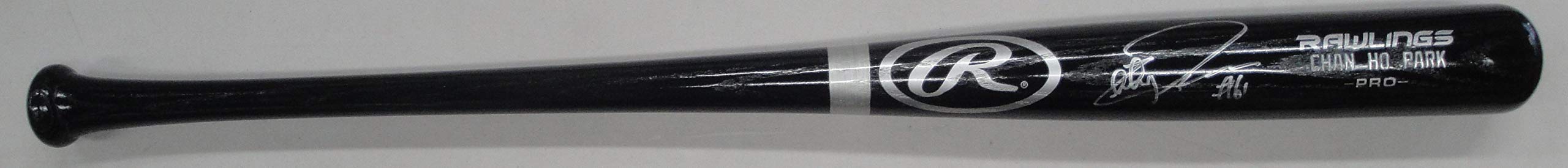 Chan Ho Park Autographed Baseball Bat - Hand Signed by LA Dodgers Star - PSA/DNA Certified - Rare Collectible - Perfect for Dodgers Fans & Sports Memorabilia Collectors