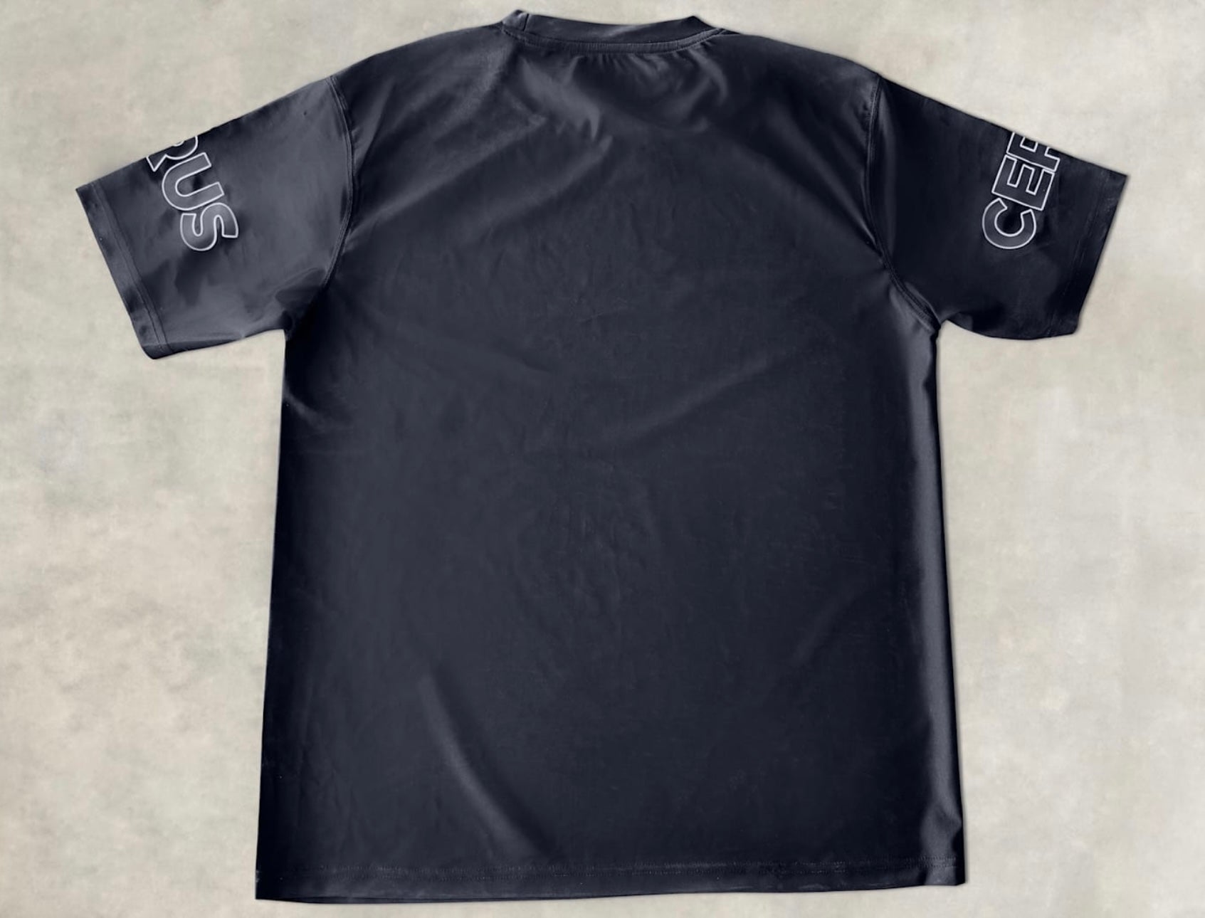 Cerus Black Form Men's T-Shirt - Premium Cotton Crew Neck Tee for Casual Wear & Everyday Comfort | Gym, Workout, Lounge, Street Style