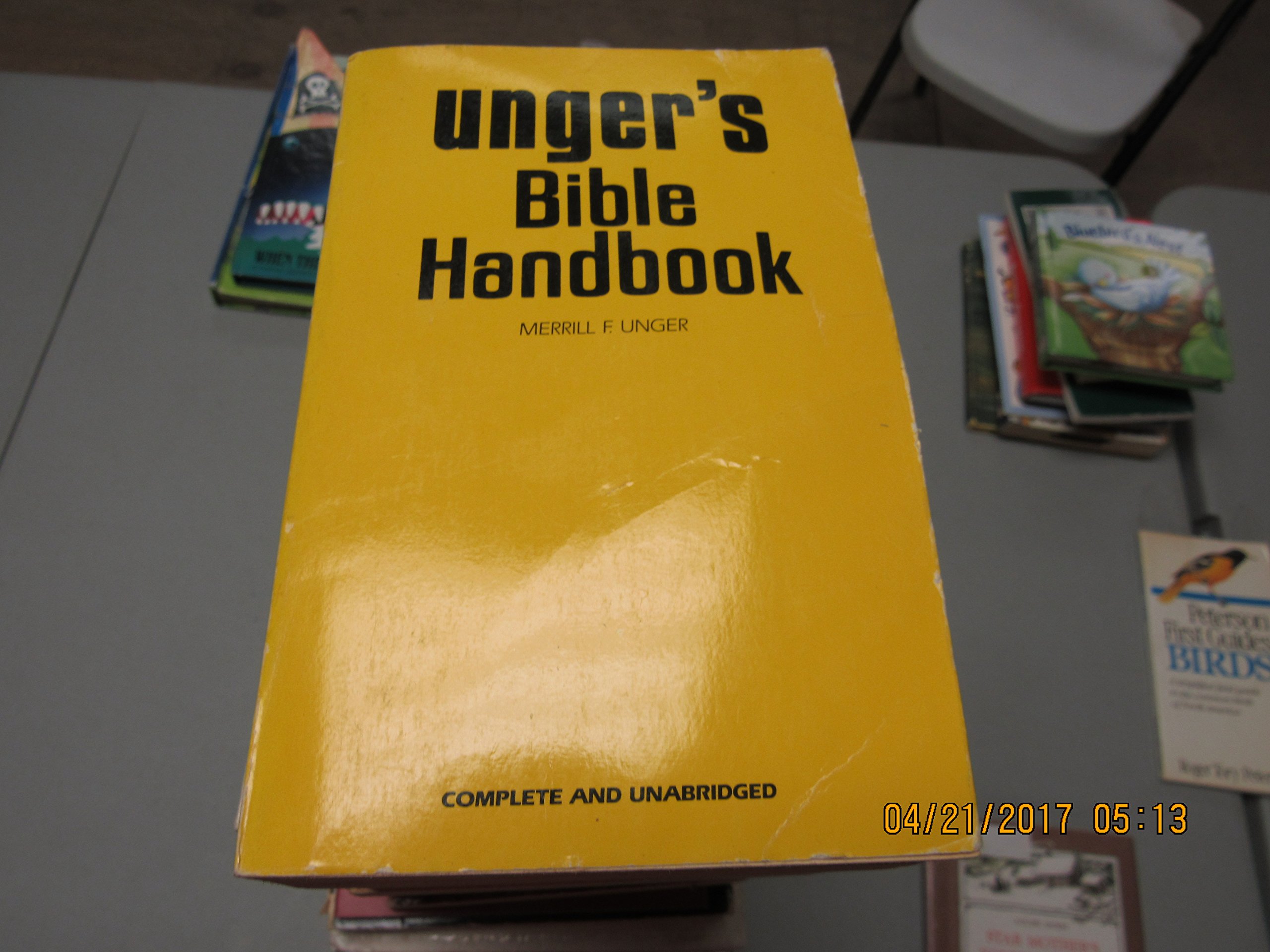 Ungers Bible Handbook - Comprehensive Study Guide for Biblical Research, Interpretation & Devotion | Perfect for Bible Study Groups, Personal Reflection & Theological Research