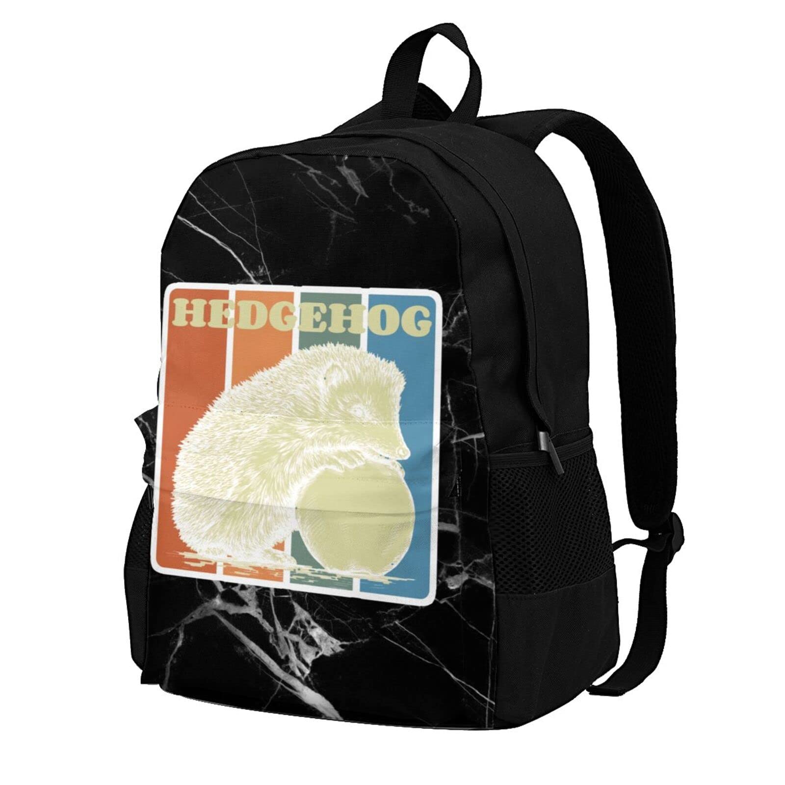 Veswiya Hedgehog Backpack - Laptop School Travel Bag for Men Women Kids | Work College Daily Use
