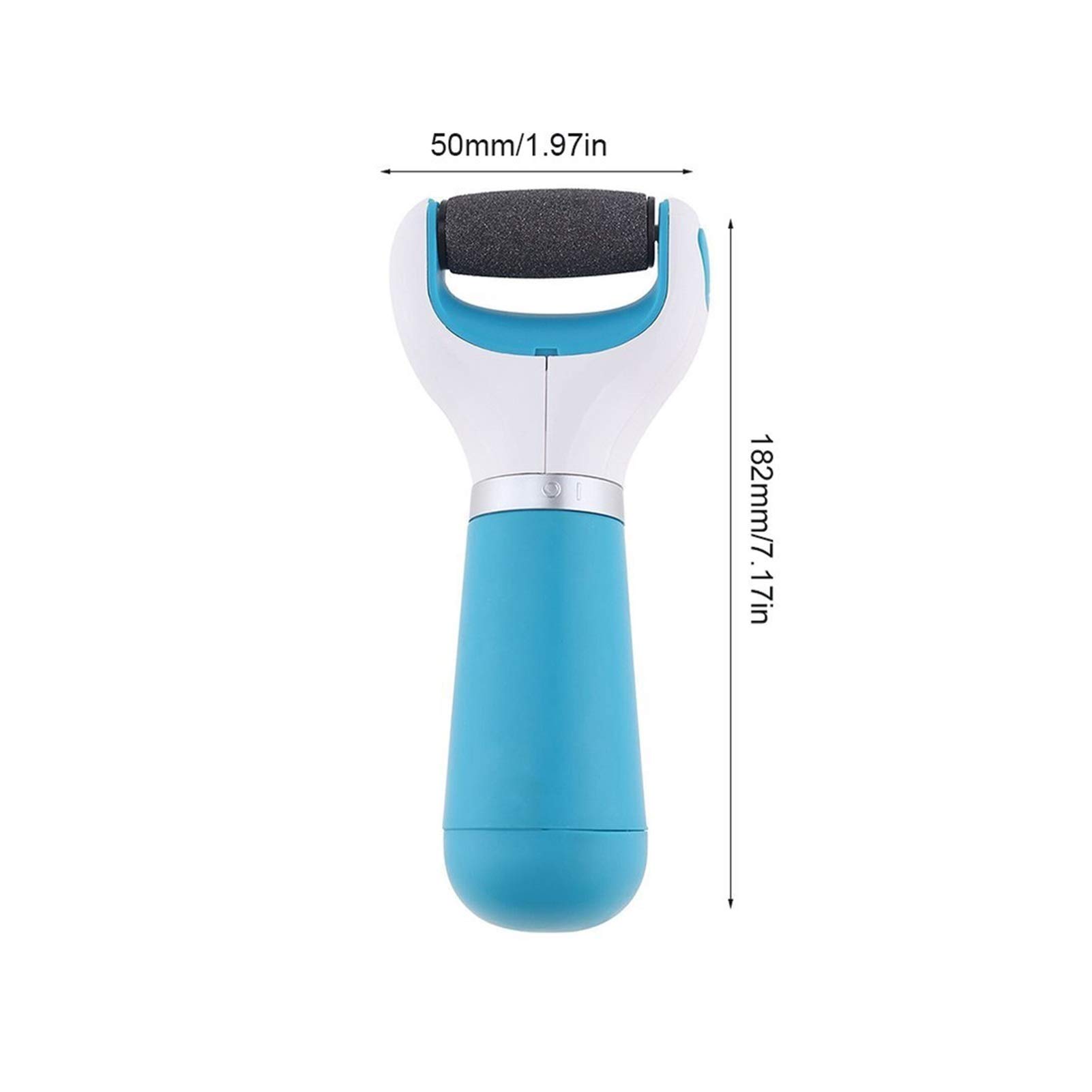 Electric Callus Remover for Feet - Professional Dry Foot File with Coarse Roller Head to Remove Dead Skin & Hard Calluses - Perfect for Pedicure, At-Home Foot Care & Soft Smooth Feet