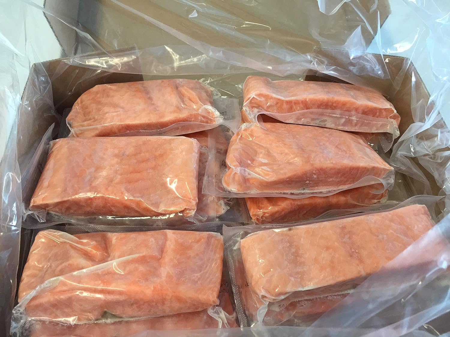 Premium Sushi-Grade Norwegian Salmon Fillets - 12 Pack (6-7oz Each) - Kosher Certified - Wild Caught Fresh Atlantic Salmon for Sushi, Poke Bowls & Fine Dining