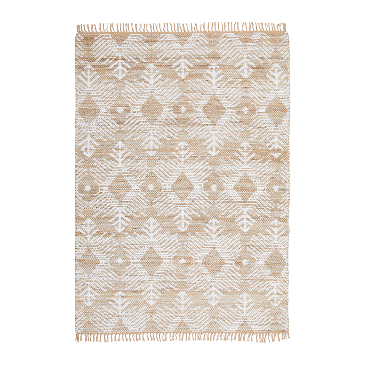 Bodhi Rosa Natural Fiber Rug - Handwoven Boho Chic Area Rug for Living Room, Bedroom & Nursery - Eco-Friendly Home Decor