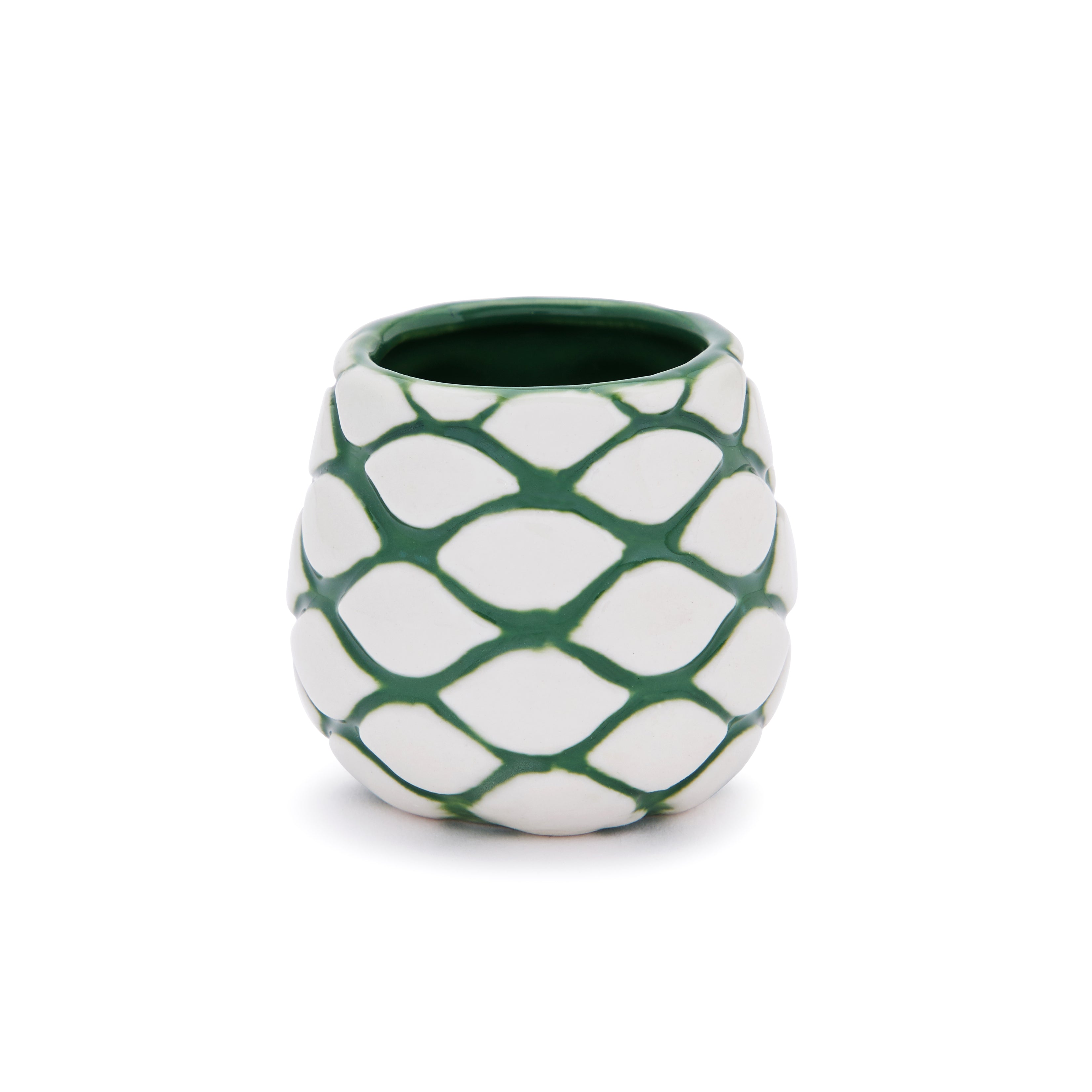 Premium Glazed Ceramic Agave Shot Glass Set - 1.5oz (44ml) Capacity - Pack of 6 - Perfect for Tequila, Mezcal & Cocktail Tasting Parties