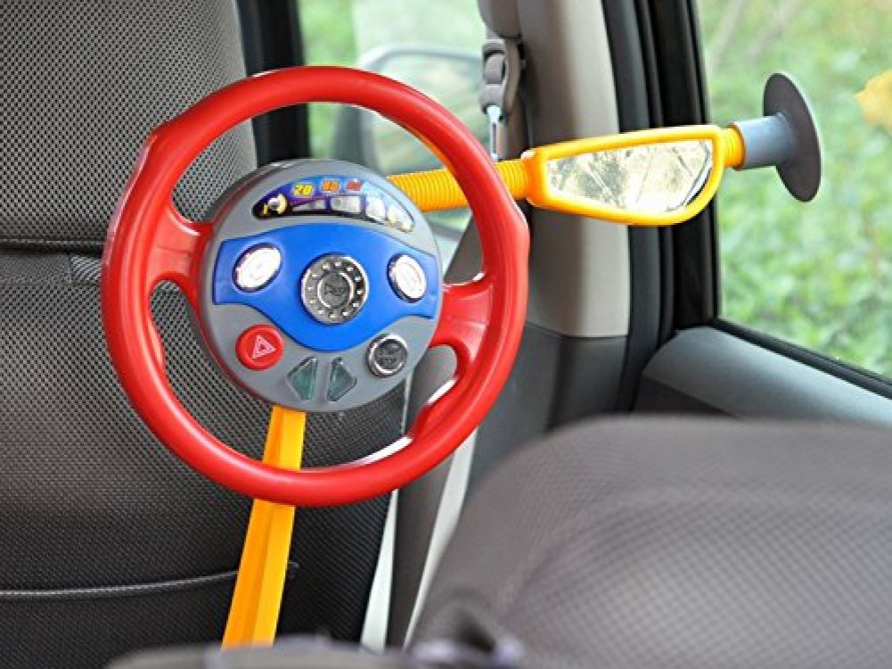Electronic Backseat Driver - Car Rear Seat Organizer with Storage Pockets for Road Trips & Family Travel