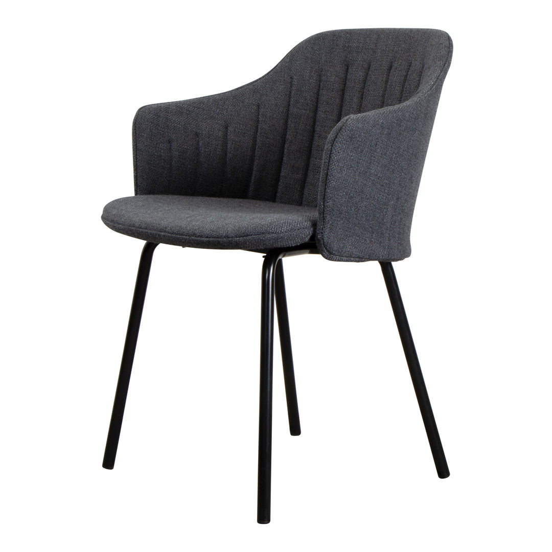 Comfortable 4-Leg Chair with Back and Seat Cushion - Perfect for Home Office, Living Room, or Bedroom Relaxation