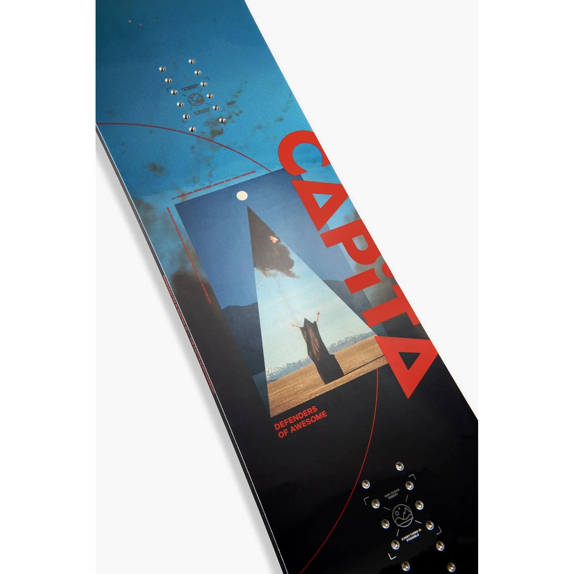 Capita Defenders Of Awesome Snowboard 2025 - Premium All-Mountain Freestyle Snowboard for Men & Women - Perfect for Powder, Park & Backcountry Riding