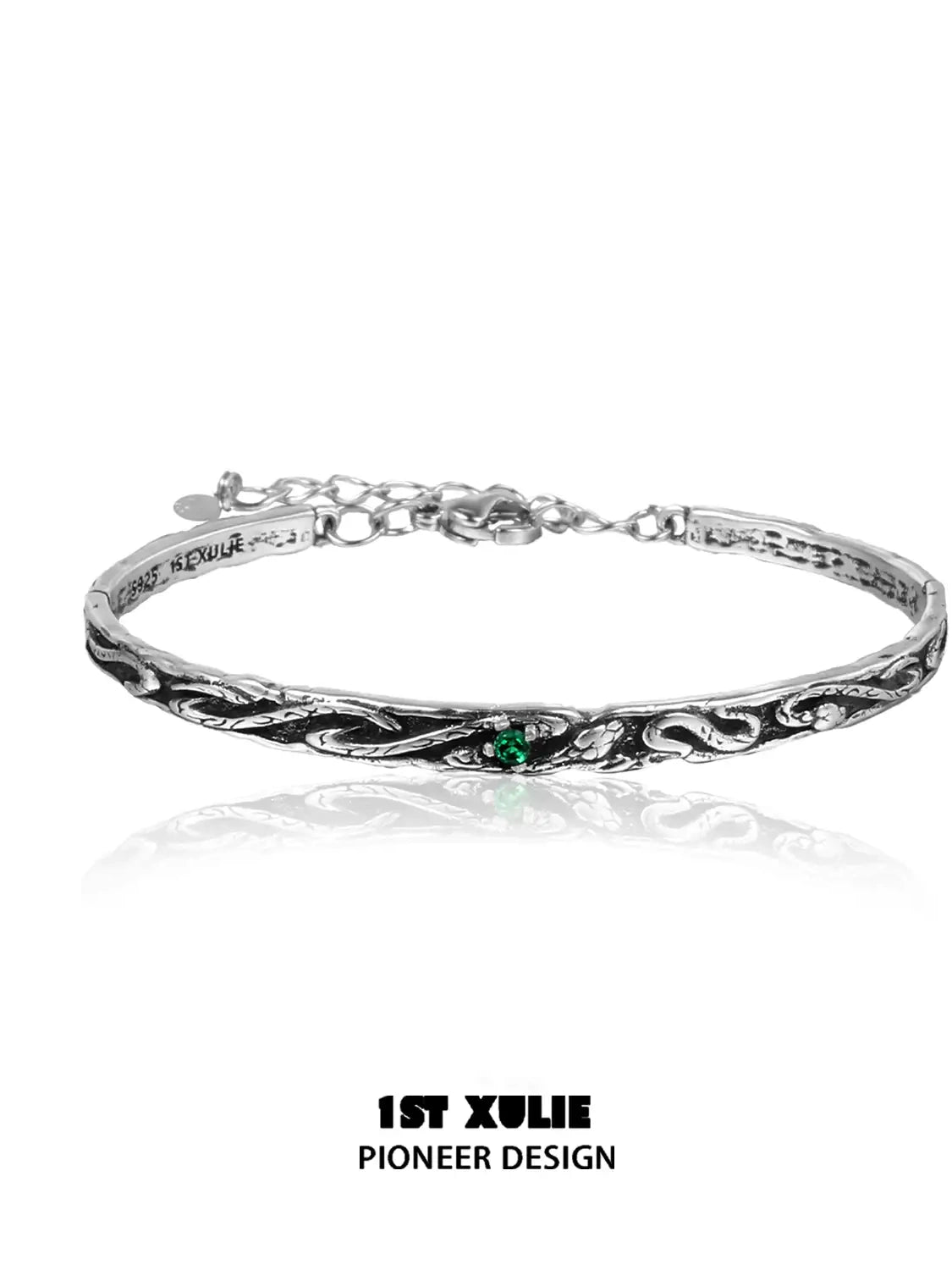 Snake Bite S925 Sterling Silver Crystal Bangle Bracelet™ - Elegant Jewelry for Women, Perfect for Parties, Weddings & Everyday Wear