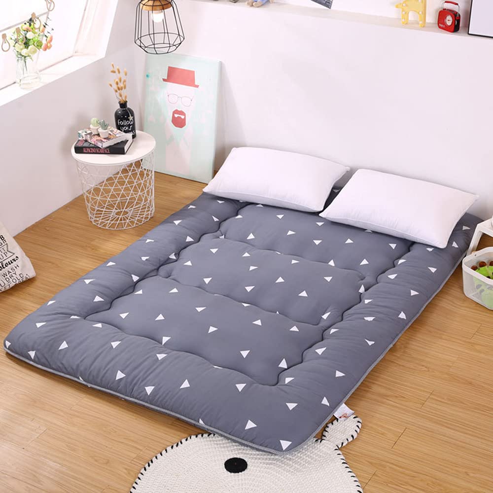 KKCD Japanese Futon Mattress - Twin Size Soft Folding Tatami Floor Mattress Pad for Kids, Portable Camping & Guest Use | Ideal for Dorm Rooms, Sleepovers & Travel | Breathable Comfort for Home & Outdoor