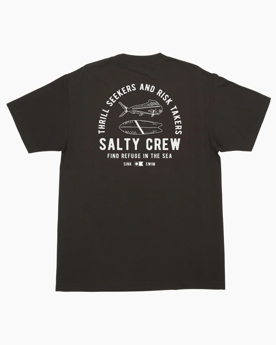 Salty Crew Lateral Line T-Shirt - Comfortable Fishing & Outdoor Tee for Men - Perfect for Boating, Beach & Casual Wear
